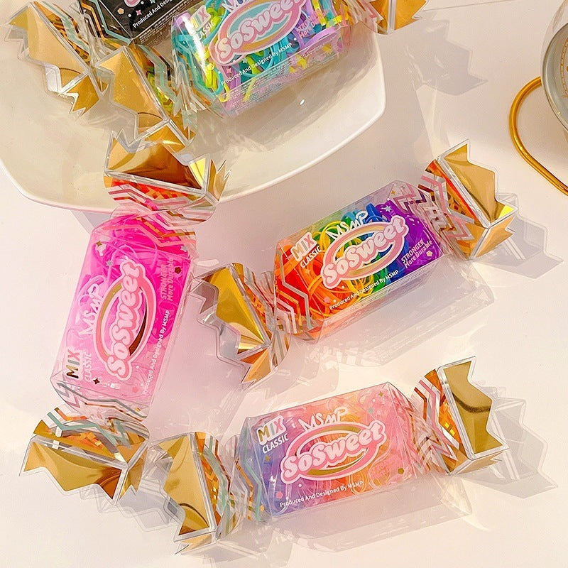 Child-friendly colored hair elastics - image 4