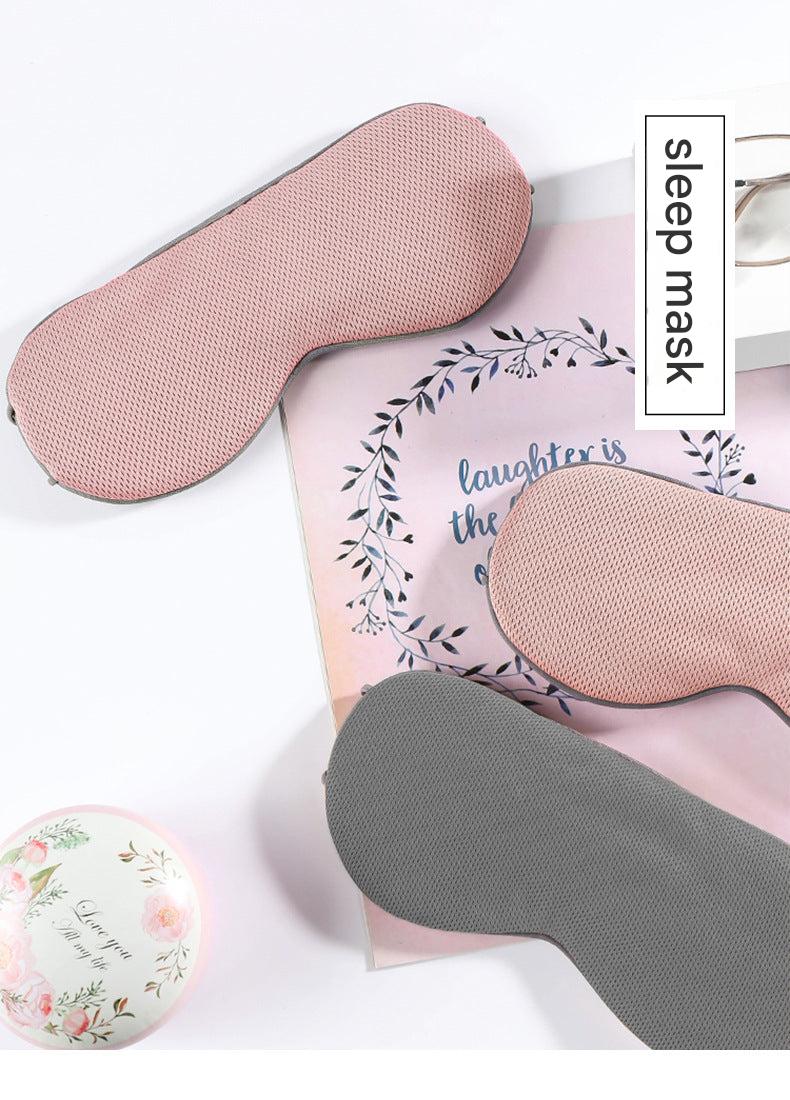 Coral pink eye mask detail image 9