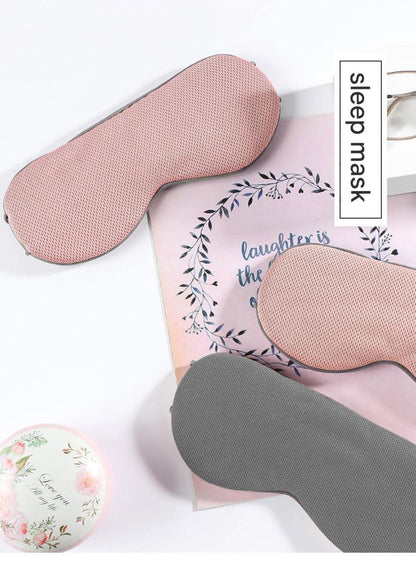 Coral pink eye mask detail image 9