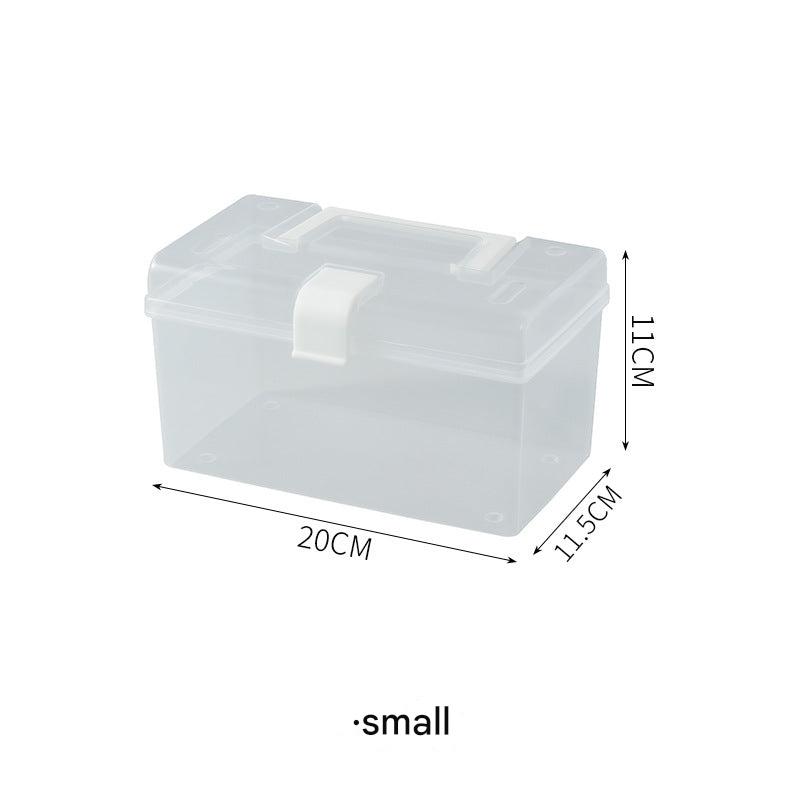 Versatile plastic organizer for cosmetics