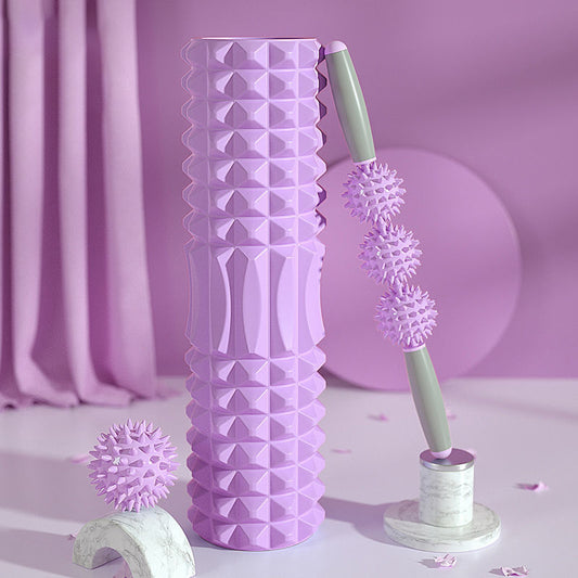 Foam Roller Yoga Stick Purple