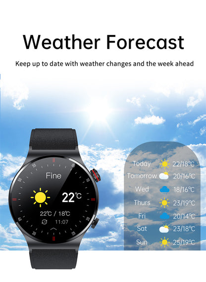 Smartwatch music control feature