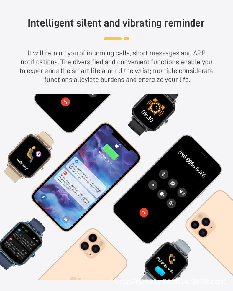 P55 Smartwatch functionality demonstration