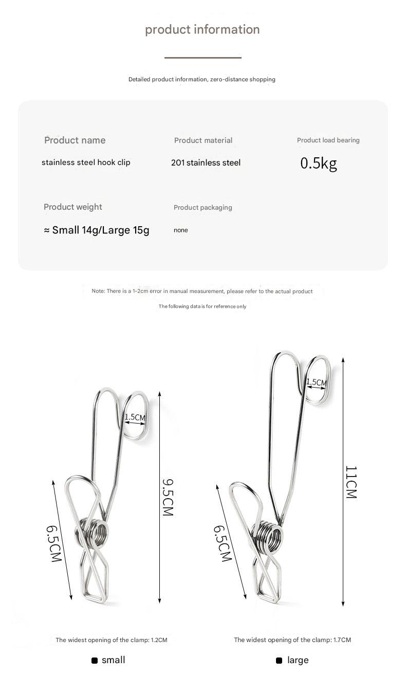 stainless steel bathroom hooks image