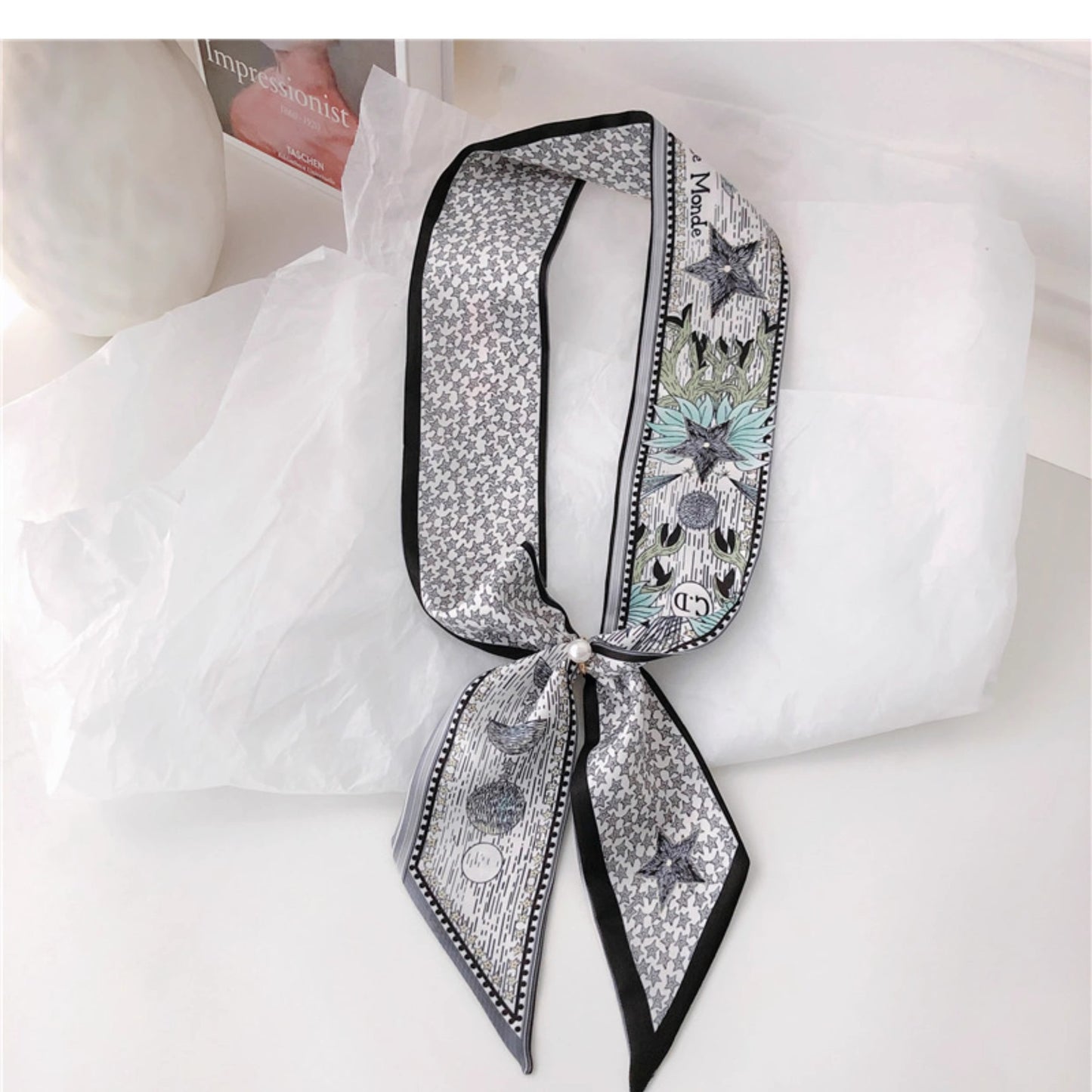 Styling ideas for the vintage silk scarf - Image 3