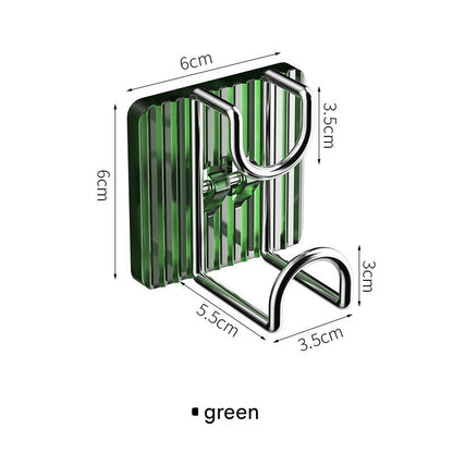 Space-saving bathroom hook image 2