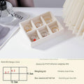 Mini Beige 6-Compartment (Pack of 1)