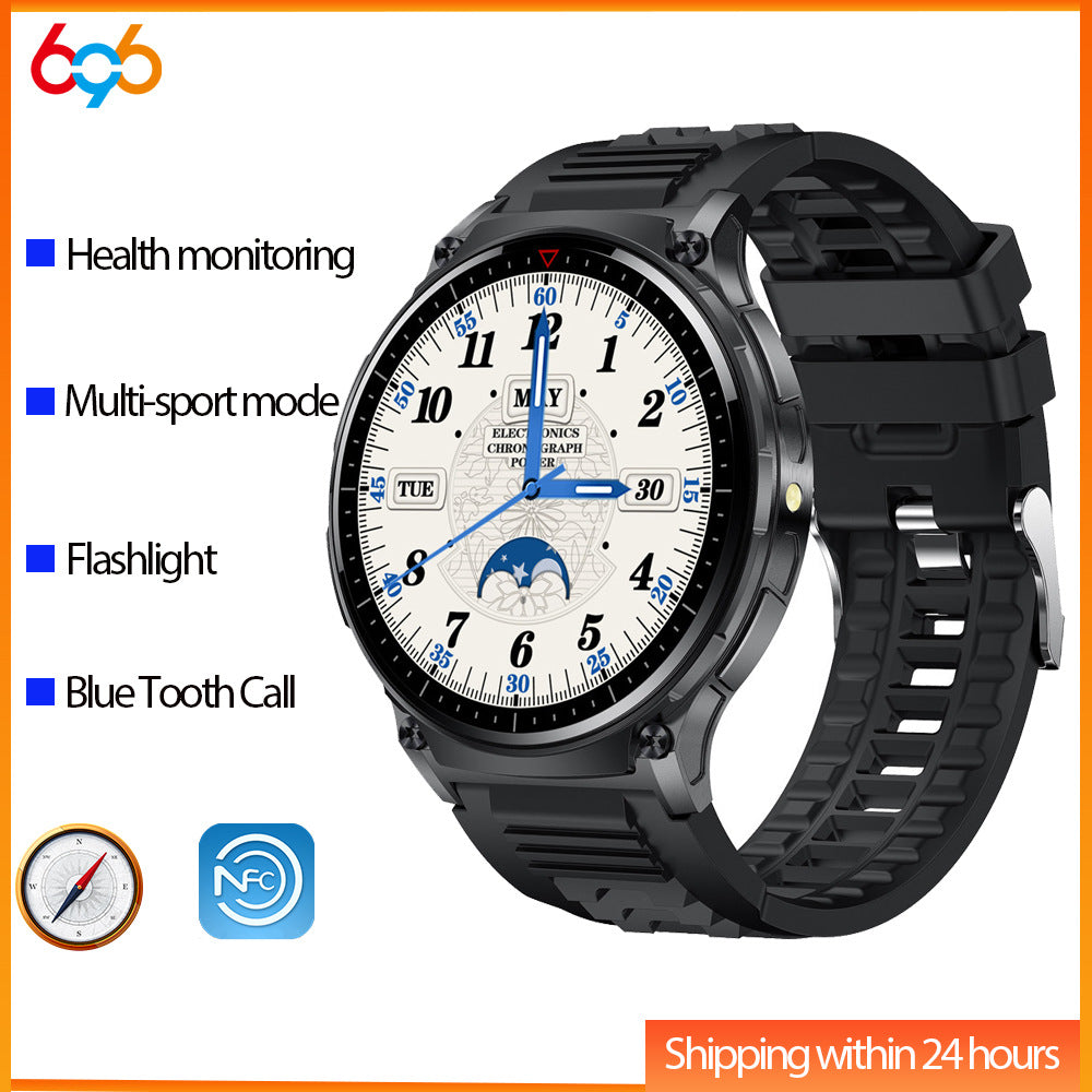Smartwatch with Bluetooth calling and health tracking features - image 2
