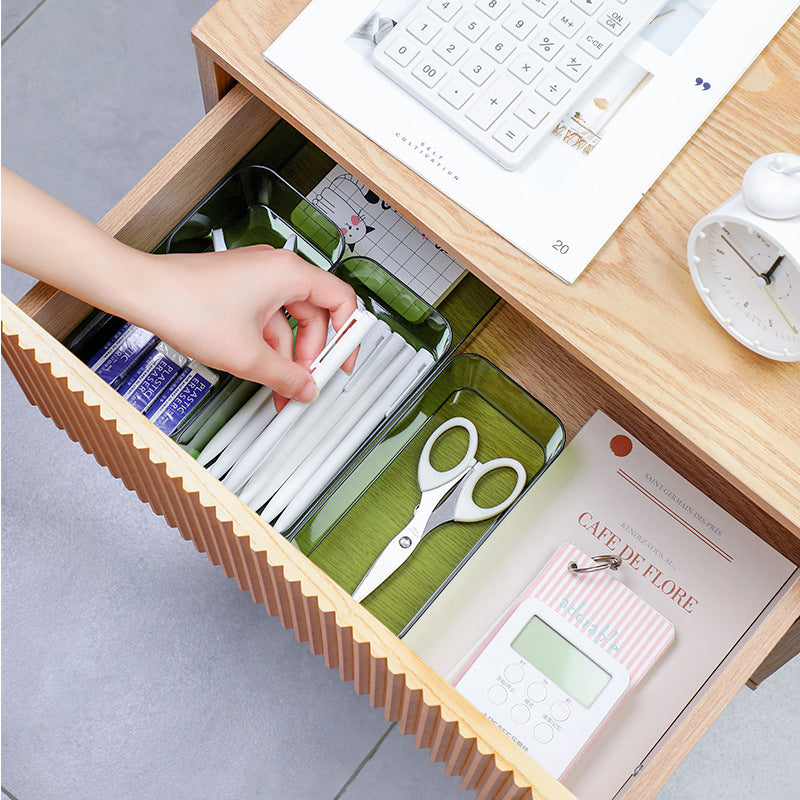 Durable transparent organizer ideal for decluttering