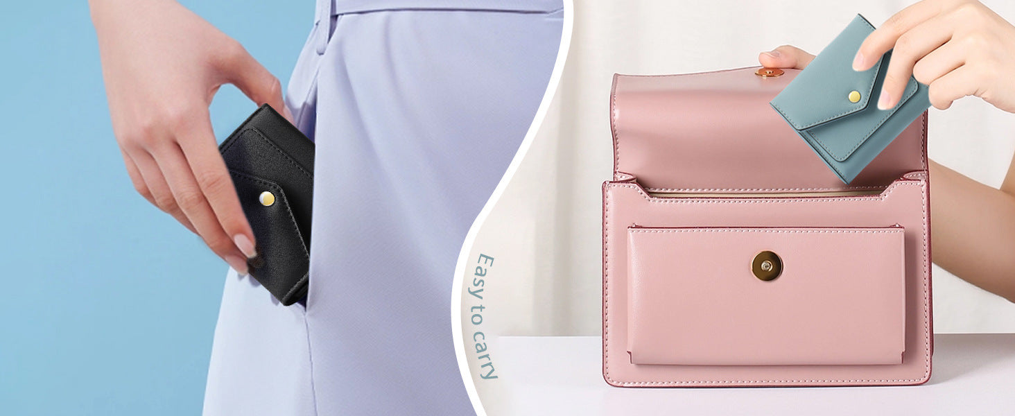 Women's RFID wallet purple