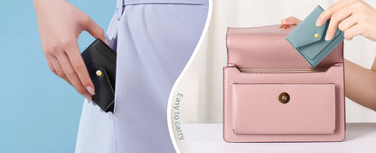 Women's RFID wallet purple