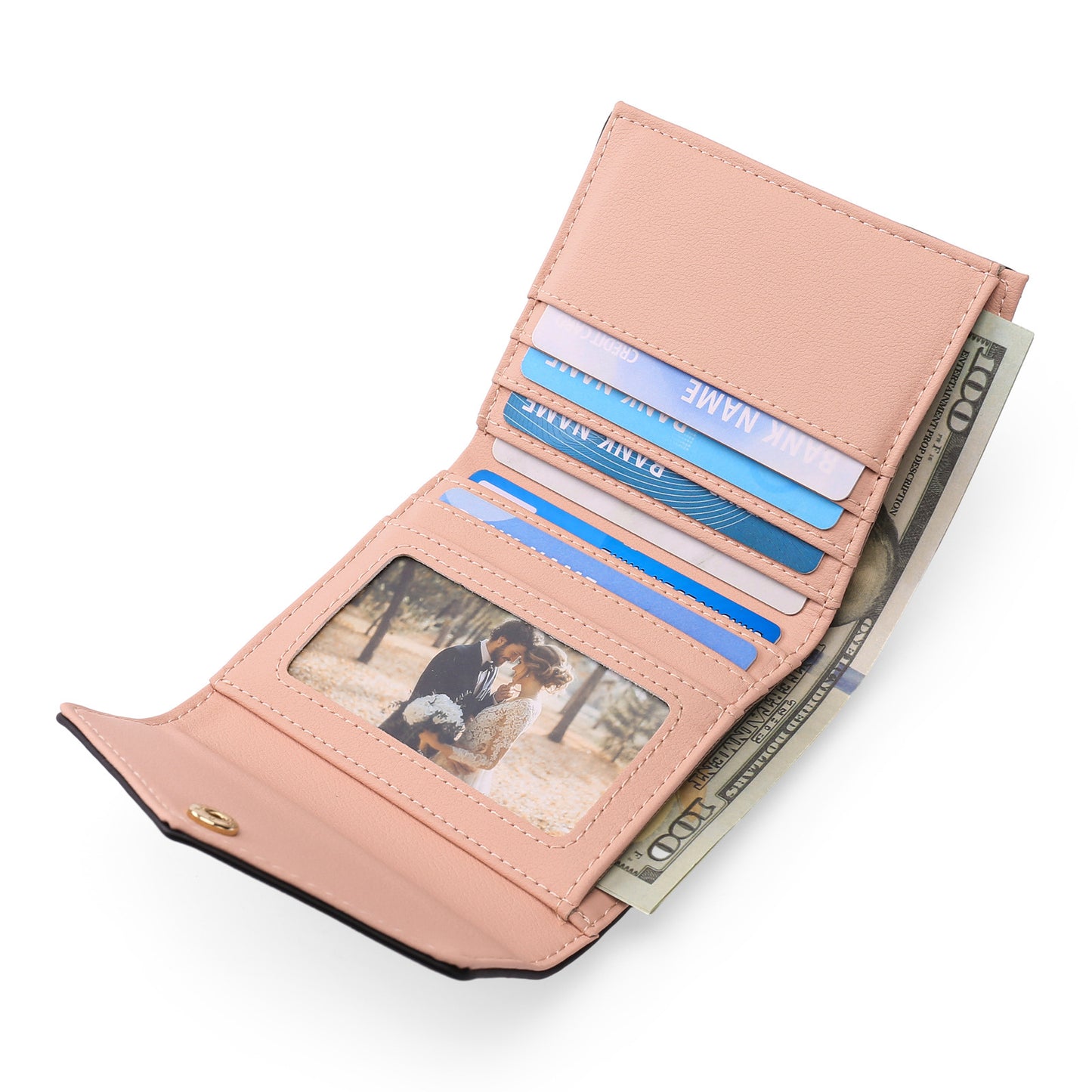 Women's RFID wallet blue