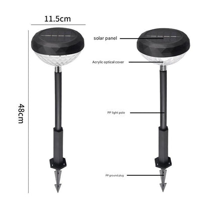 adjustable brightness solar light