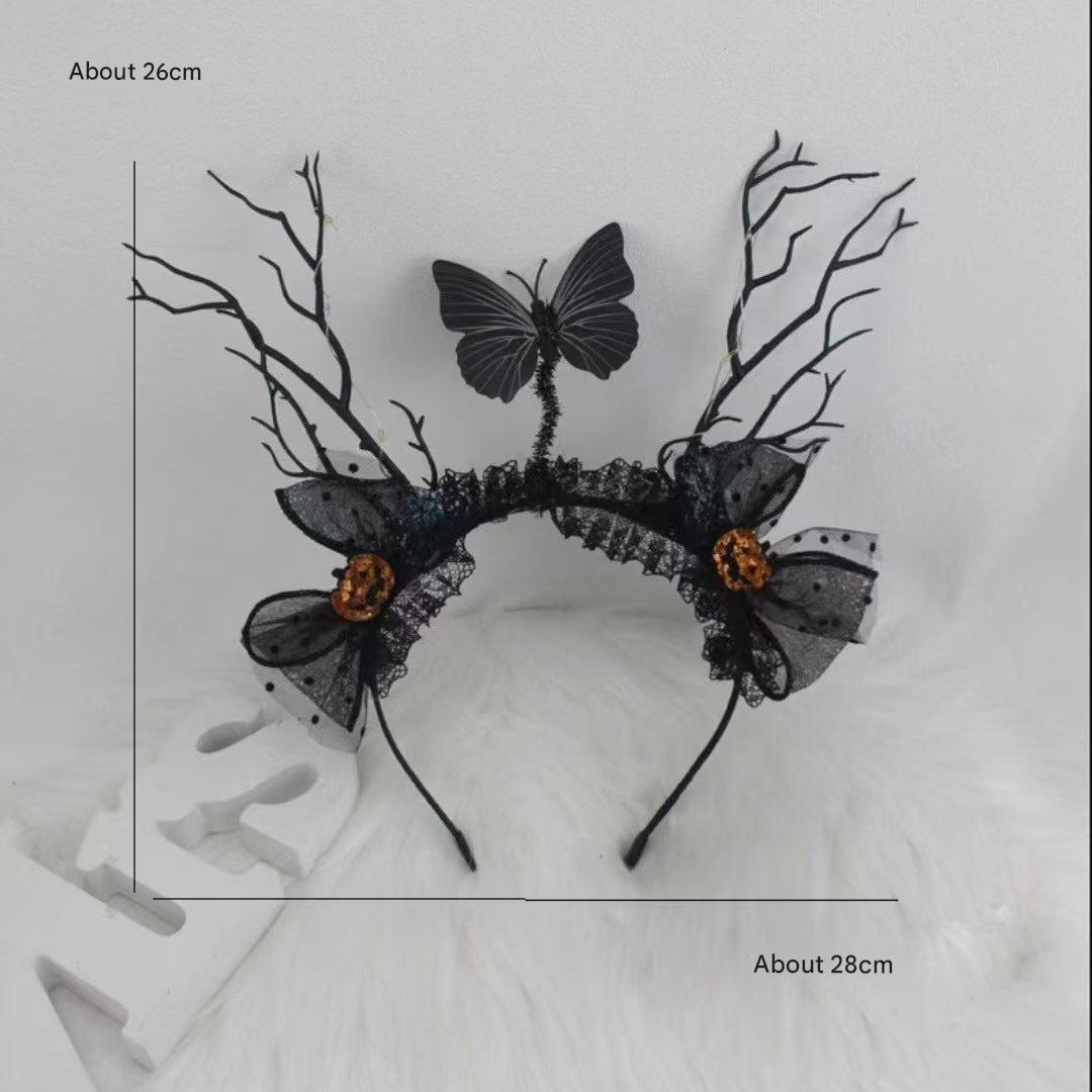 Spooky Costume Headbands for Halloween Celebrations