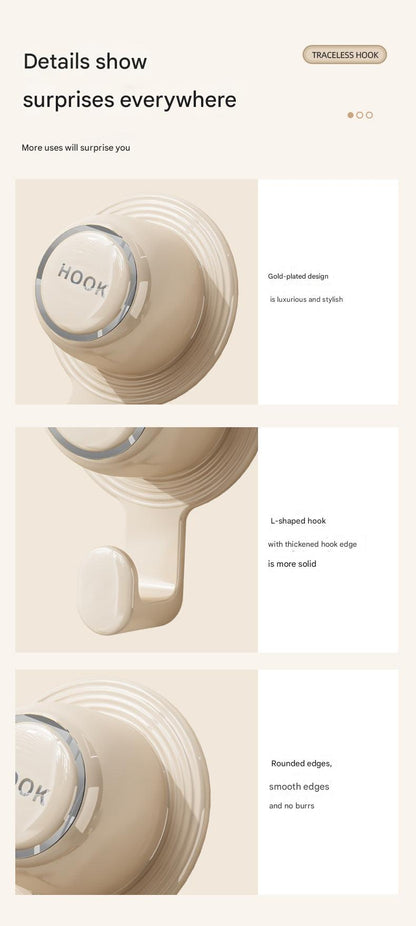Functional wall hole cover hook product image 3