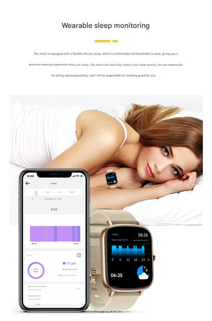 P55 Smartwatch front view