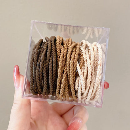 High Elasticity Non-Slip Towel Hair Tie in assorted colors