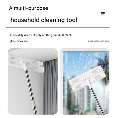 Mop in Use for Household Cleaning