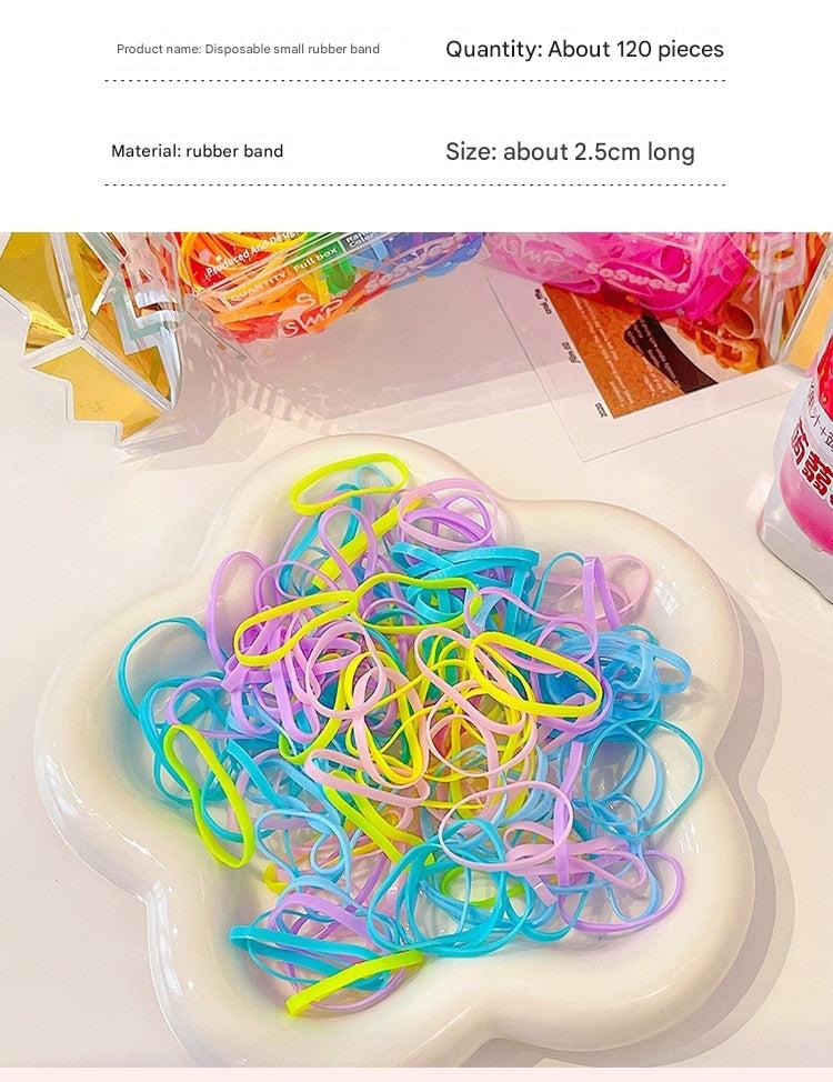 Vibrant disposable hair ties for kids - image 7