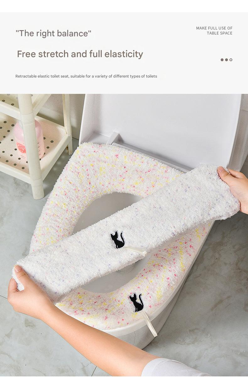 Wonderfully designed toilet seat cover in various colors