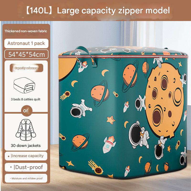 Non-woven storage bag blue daisy