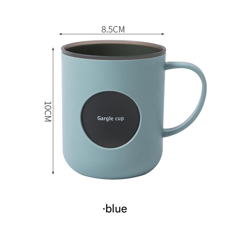 Dual-layer cute couple toothbrush cup