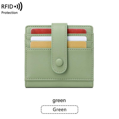 water-resistant wallet in black