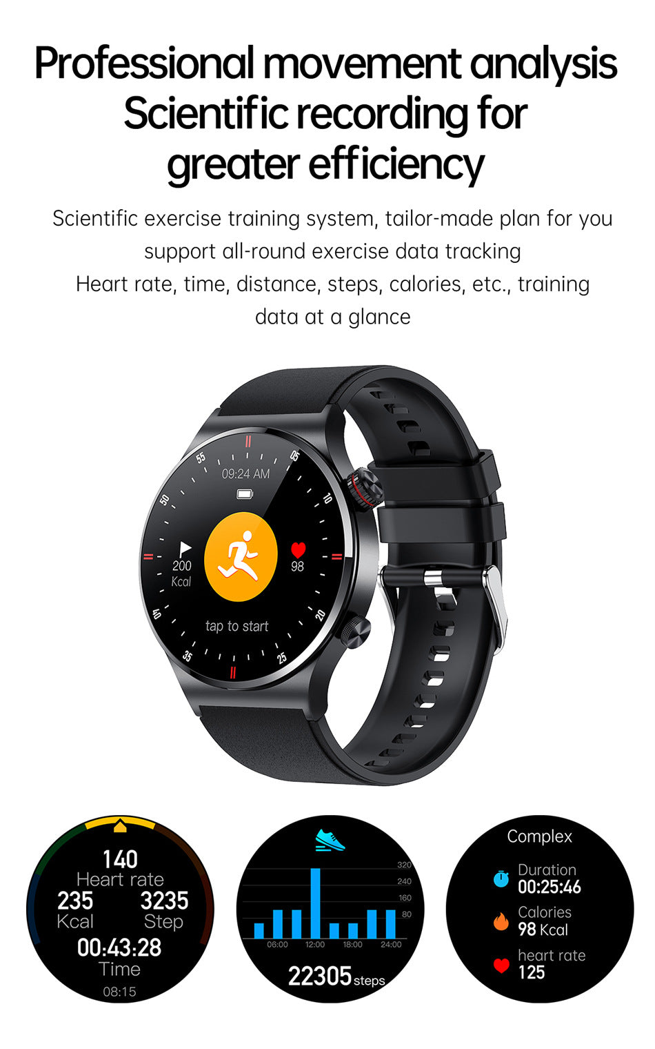 Bluetooth smartwatch for calls