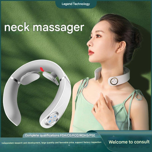 Neck massager multiple angles