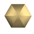 Kinetic Aluminum Alloy Hexagon - Gold 35g (Pack of 1)