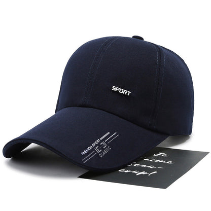 Outdoor sun hat in navy blue