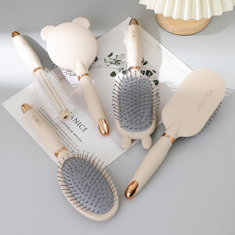 Variety of cushion brushes on display