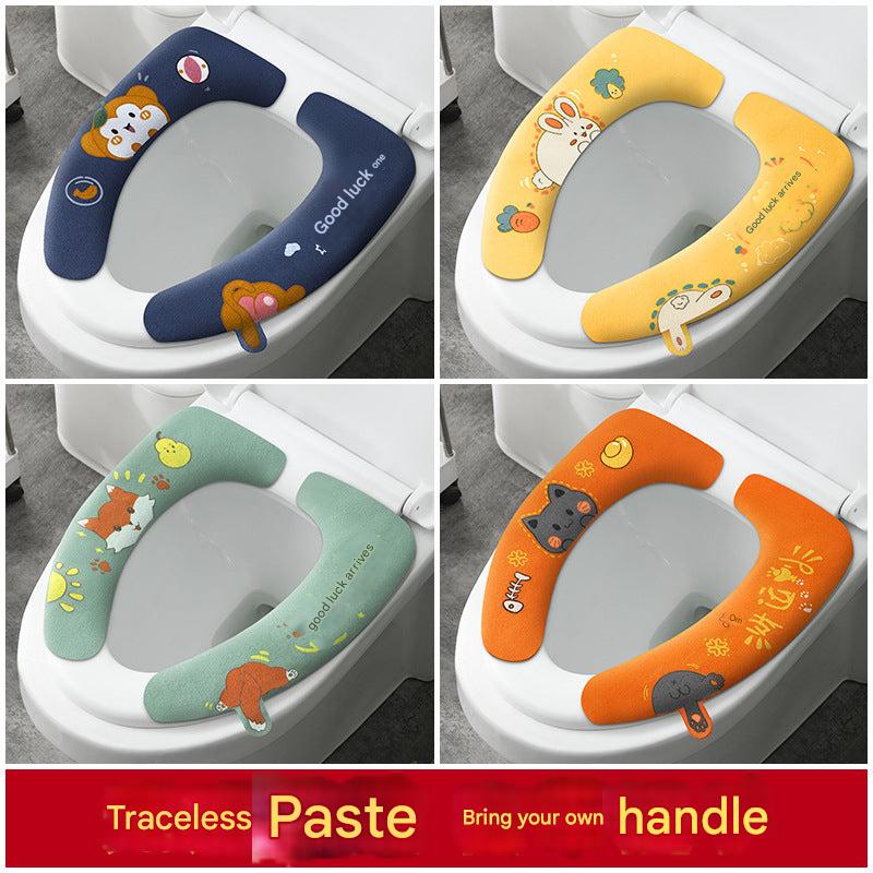 Non-woven fabric toilet seat cushion for hygiene