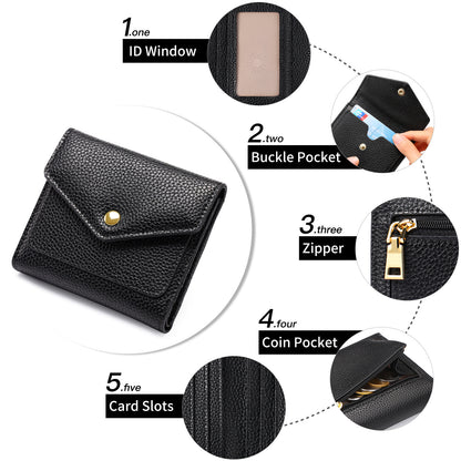 Women's RFID wallet blue