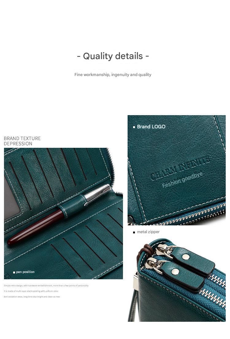 Colorful options of RFID wallet