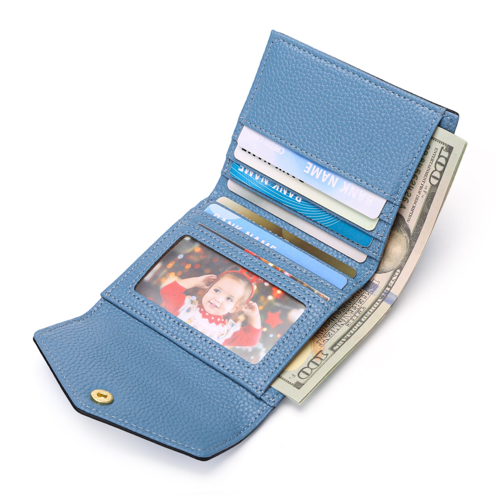 Women's RFID wallet purple