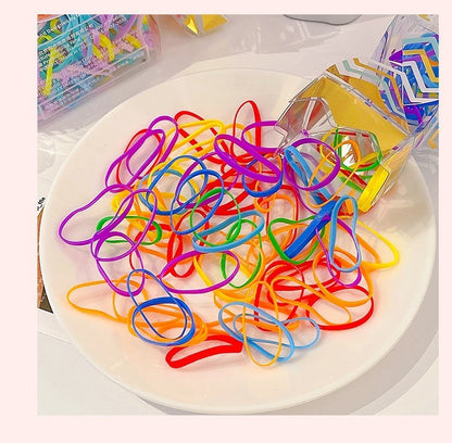 Child-friendly colored hair elastics - image 4