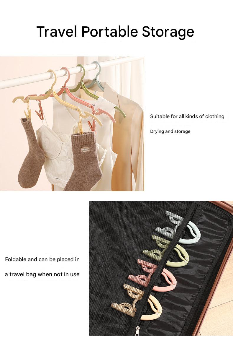 Durable plastic clothes hanger close-up image 4