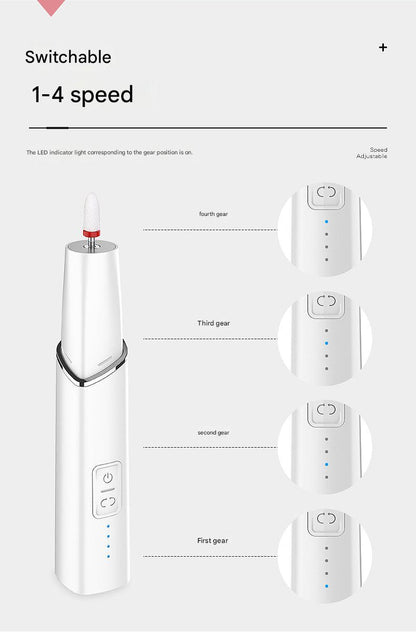 Electric nail grinder for home