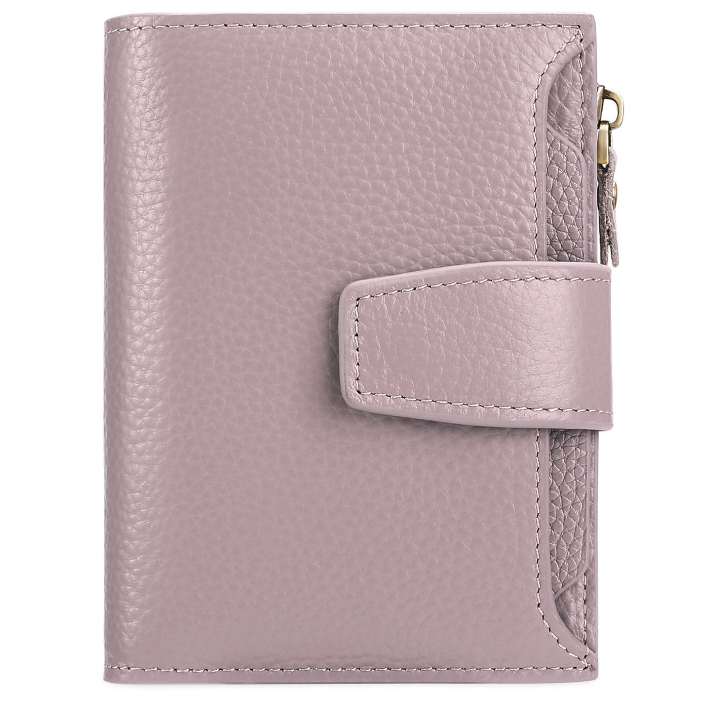 Premium leather wallet for women navy blue