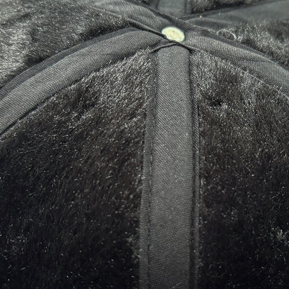 Men's winter baseball cap side view