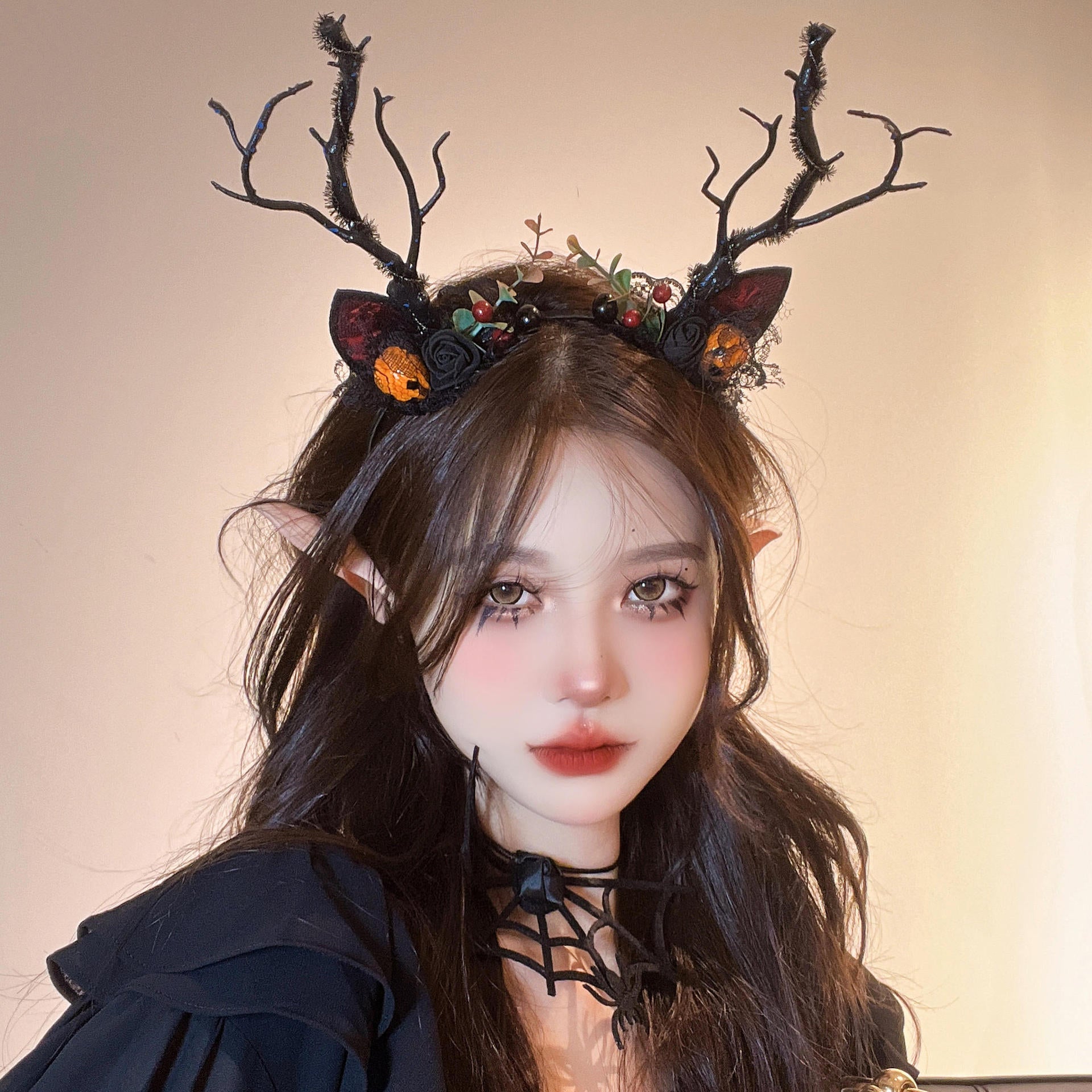 Skeleton Themed Headband for Halloween Parties