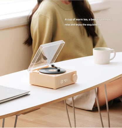 Retro Bluetooth Clock Speaker Image 5