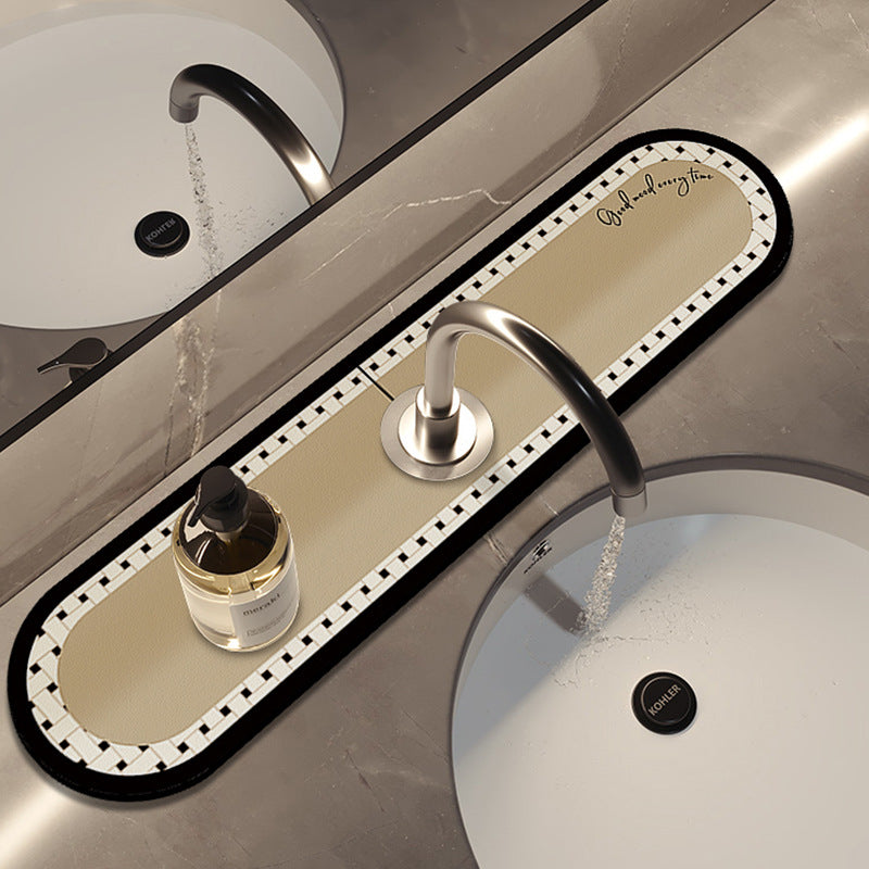 Silica Gel Water Tap Drain Mat Image 2