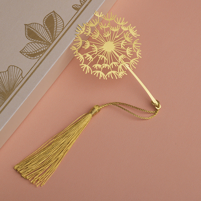 Durable metal bookmark in a gift box setting