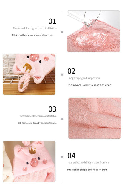 Soft hand towels for kids