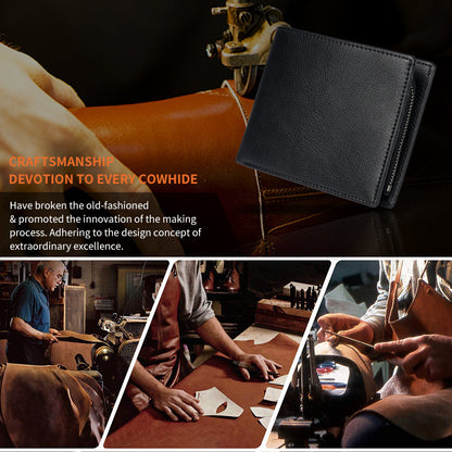 Stylish men's wallet with card slots in carbon fiber