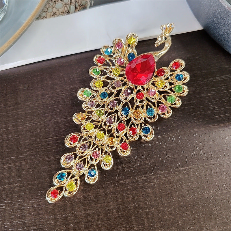 dazzling peacock design jewelry