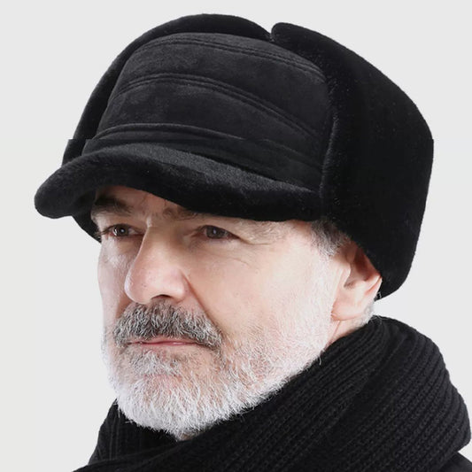 Durable mink velvet winter hat image 5