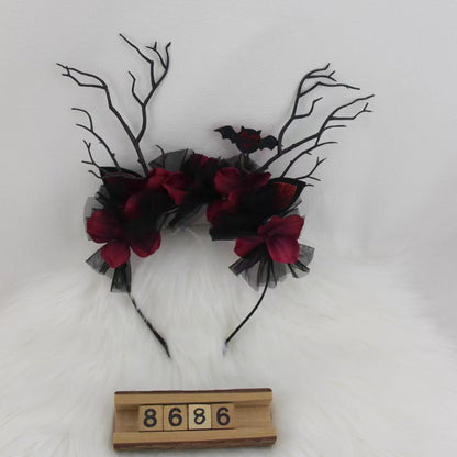 Skeleton Themed Headband for Halloween Parties